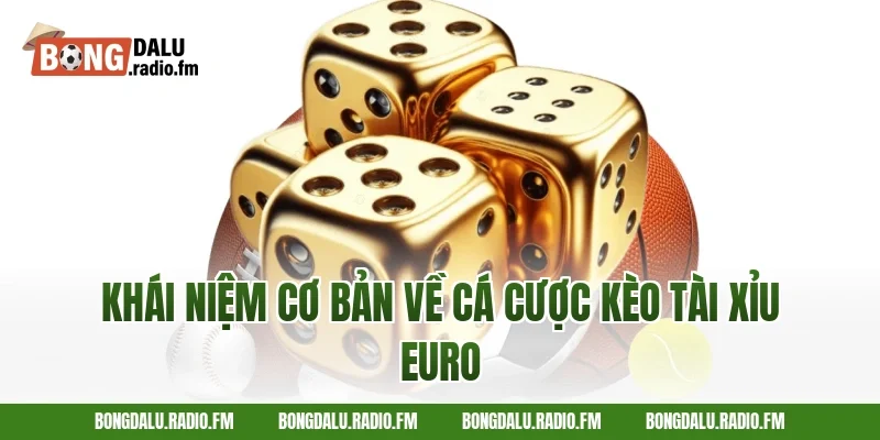 Khái niệm cơ bản về cá cược kèo tài xỉu Euro
