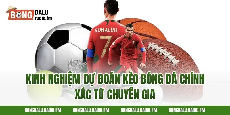 Kinh nghiệm dự đoán kèo bóng đá chính xác từ chuyên gia