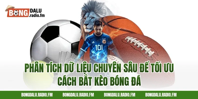 Phân tích dữ liệu chuyên sâu để tối ưu cách bắt kèo bóng đá